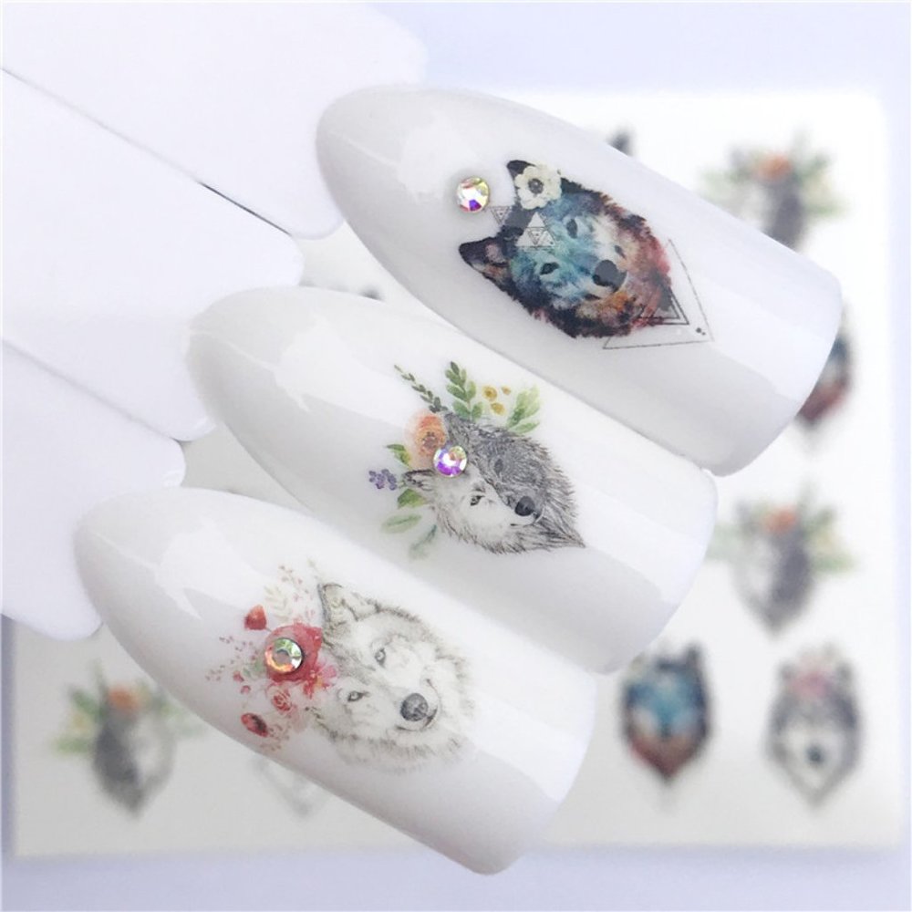Fingernail Art Water Slide Transfer Nail Stickers - Picture 2 of 3